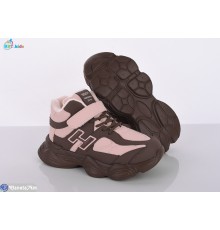 Дитячі кросівки на весну/осінь (8 пар р.32-37) рожевий  "BBT"