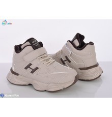Дитячі кросівки на весну/осінь (8 пар р.32-37) коричневий  "BBT"