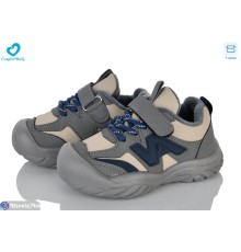 Дитячі кросівки на весну/осінь (7 пар р.22-26) сірий  "Comfort-baby"
