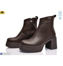 Черевики жіночі на весну/осінь (6 пар р.36-40) коричневий  "Mei De Li"