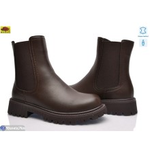Черевики жіночі на весну/осінь (6 пар р.36-40) коричневий  "Mei De Li"