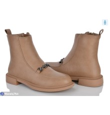 Черевики жіночі на весну/осінь (6 пар р.36-40) коричневий  "MARADONA"
