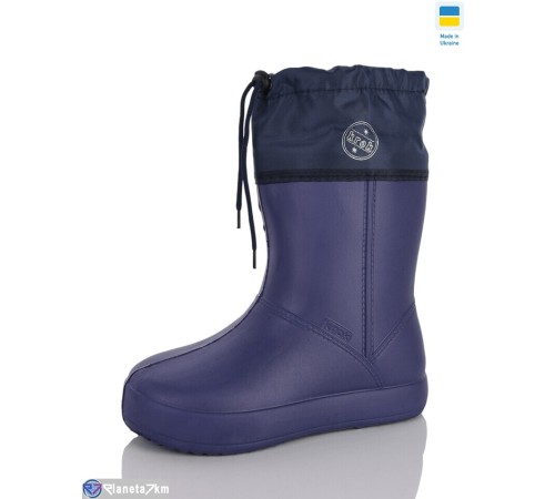 Чоботи з піни на зиму (6 пар р.36-41) синій  "REGA"