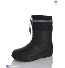 Чоловічі чоботи з піни на зиму (12 пар р.41-45) чорний  "REGA"