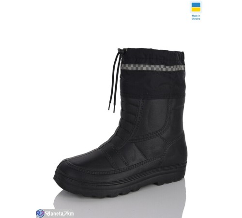 Чоловічі чоботи з піни на зиму (12 пар р.41-45) чорний  "REGA"