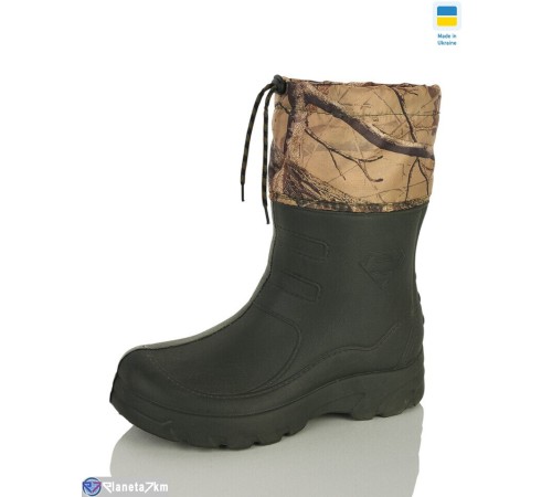 Чоловічі чоботи з піни на зиму (12 пар р.41-45) зелений  "REGA"