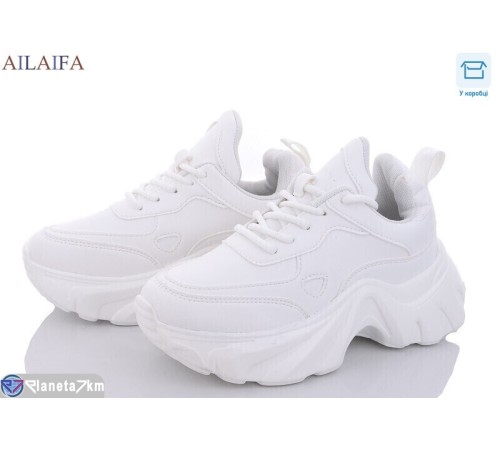 Кросівки жіночі на весну/осінь (6 пар р.36-41) білий  "Latifa"