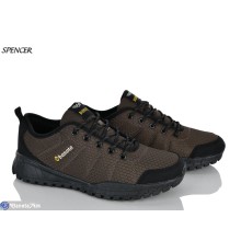 Кросівки чоловічі на весну/осінь (8 пар р.41-46) коричневий  "Spencer"
