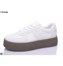 Кросівки жіночі на весну/осінь (8 пар р.36-41) білий  "Trendy"