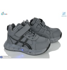 Дитячі кросівки на весну/осінь (8 пар р.26-31) сірий  "BBT"