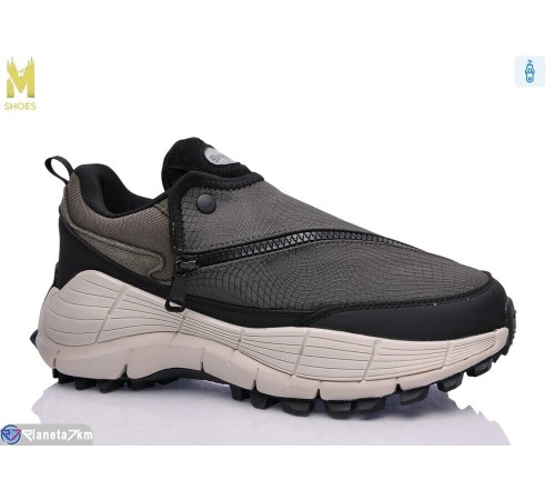 Кросівки чоловічі на весну/осінь (8 пар р.41-45) зелений  "M.Shoes"