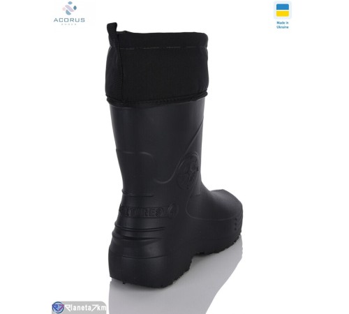 Чоловічі чоботи з піни на зиму (8 пар р.41-46) чорний  "Acorus"