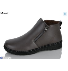 Черевики жіночі на весну/осінь (8 пар р.36-41) коричневий  "Trendy"