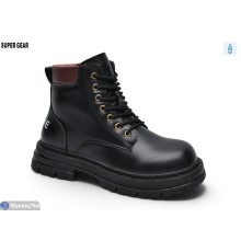 Черевики жіночі на весну/осінь (6 пар р.36-40) чорний  "Super Gear"