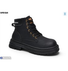Черевики жіночі на весну/осінь (6 пар р.36-40) чорний  "Super Gear"