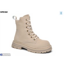 Черевики жіночі на весну/осінь (6 пар р.36-40) бежевий  "Super Gear"