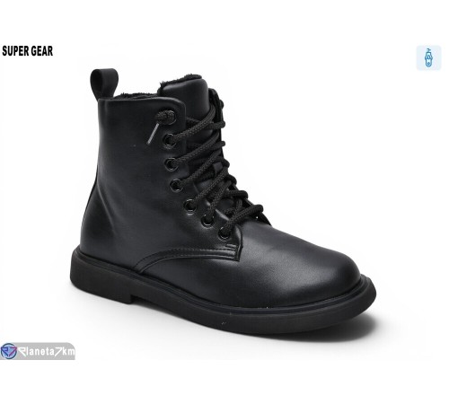Черевики дитячі на весну/осінь (10 пар р.32-39) чорний  "Super Gear"