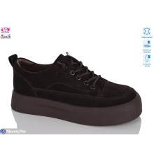 Кросівки жіночі на весну/осінь (8 пар р.36-40) коричневий  "Gukkcr"