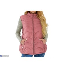 Жилетка жіноча на весну/осінь (4 шт. р.сетка 3XL-6XL) рожевий  "Kalabok"