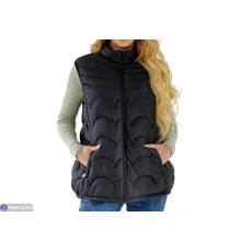 Жилетка жіноча на весну/осінь (4 шт. р.сетка 3XL-6XL) чорний  "Kalabok"