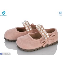 Дитячі туфлі на весну/осінь (7 пар р.21-25) рожевий  "Comfort-baby"