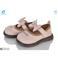 Дитячі туфлі на весну/осінь (7 пар р.16-20) рожевий  "Comfort-baby"