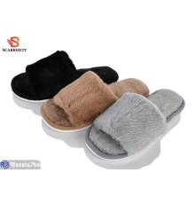 Тапки жіночі на весну/осінь (12 пар р.36-41) мікс  "SCARRHETT"