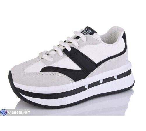 Кросівки жіночі на весну/осінь (8 пар р.36-41) сірий  "Normashoes"