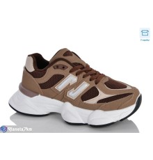 Кросівки жіночі на весну/осінь (8 пар р.36-41) коричневий  "Normashoes"