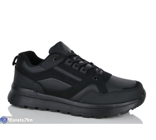 Кросівки чоловічі на весну/осінь (8 пар р.41-46) чорний  "Normashoes"