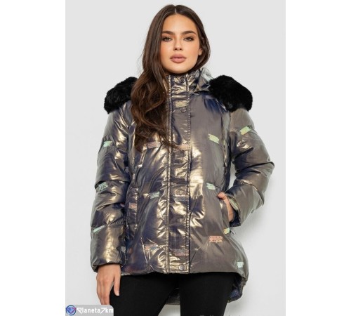 Куртка жіноча на зиму (5 шт. р.сетка M-3XL) сірий  "Masari"