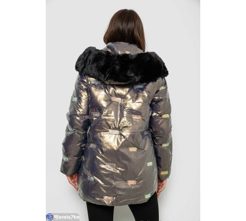 Куртка жіноча на зиму (5 шт. р.сетка M-3XL) сірий  "Masari"