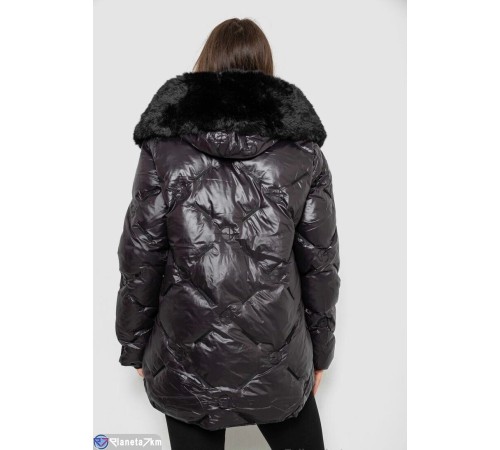 Куртка жіноча на зиму (5 шт. р.сетка M-3XL) чорний  "Masari"