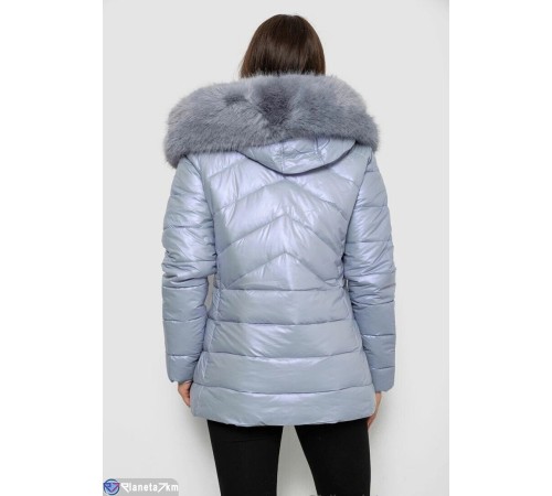 Куртка жіноча на зиму (5 шт. р.сетка M-3XL) блакитний  "Masari"