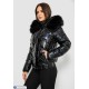 Куртка жіноча на зиму (5 шт. р.сетка XS-XL) чорний  "Masari"