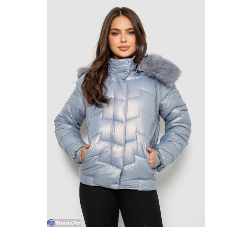 Куртка жіноча на зиму (5 шт. р.сетка XS-XL) блакитний  "Masari"