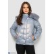 Куртка жіноча на зиму (5 шт. р.сетка XS-XL) блакитний  "Masari"