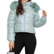 Куртка жіноча на зиму (5 шт. р.сетка XS-XL) зелений  "Masari"