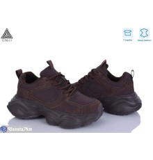 Кросівки жіночі на весну/осінь (8 пар р.36-41) коричневий  "STILLI Group"
