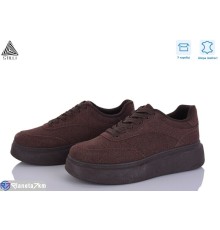 Кросівки жіночі на весну/осінь (8 пар р.36-41) коричневий  "STILLI Group"