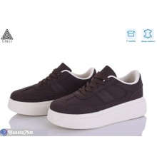 Кросівки жіночі на весну/осінь (8 пар р.36-41) коричневий  "STILLI Group"
