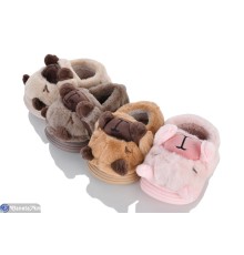 Тапки дитячі на зиму (12 пар р.22-27) мікс  "MILLY"