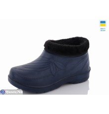 Калоші жіночі на зиму (8 пар р.37-41) синій  "LUCKY"