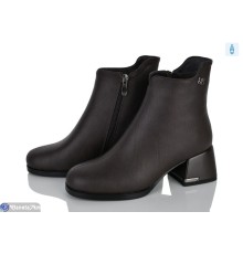 Черевики жіночі на зиму (6 пар р.36-41) коричневий  "MARADONA"