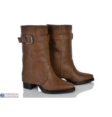 Чоботи жіночі на зиму (6 пар р.36-40) camel  "MARADONA"