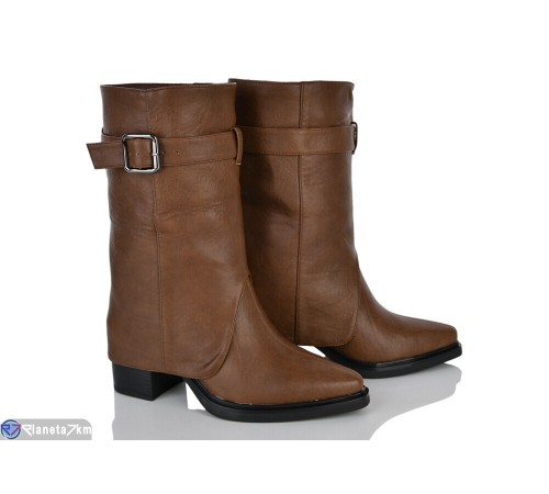 Чоботи жіночі на зиму (6 пар р.36-40) camel  "MARADONA"