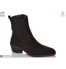 Черевики жіночі на весну/осінь (8 пар р.36-41) коричневий  "Gukkcr"