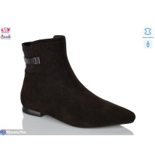 Черевики жіночі на весну/осінь (8 пар р.36-41) коричневий  "Gukkcr"