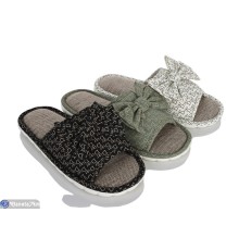 Тапки жіночі на весну/осінь (12 пар р.36-41) мікс  "ELMA"