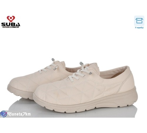 Кросівки жіночі на весну/осінь (8 пар р.37-41) бежевий  "SUBA"